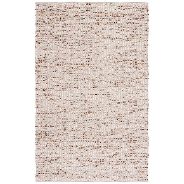 Safavieh 5 x 8 ft. Natural Flat Weave Rectangle Rug, Ivory & Beige NAT331B-5 - main